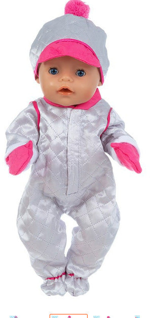 Wholesale Doll Clothes Crown Elephant Three-Piece Set Doll Accessories Doll Clothes