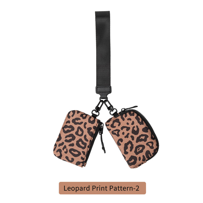 Wholesale Wrist Bag Portable Lulu Card Bag Storage Bag Bank Card Mini Coin Purse