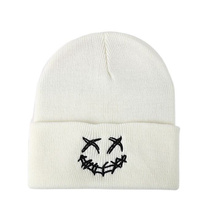 Wholesale Embroidery Funny Acrylic Knitted Beanie JDC-FH-Kamie006