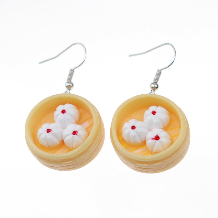 Wholesale Creative Food Shaped Earrings - Tomato &  Vegetable Design - Fashion Jewelry Accessory Gift