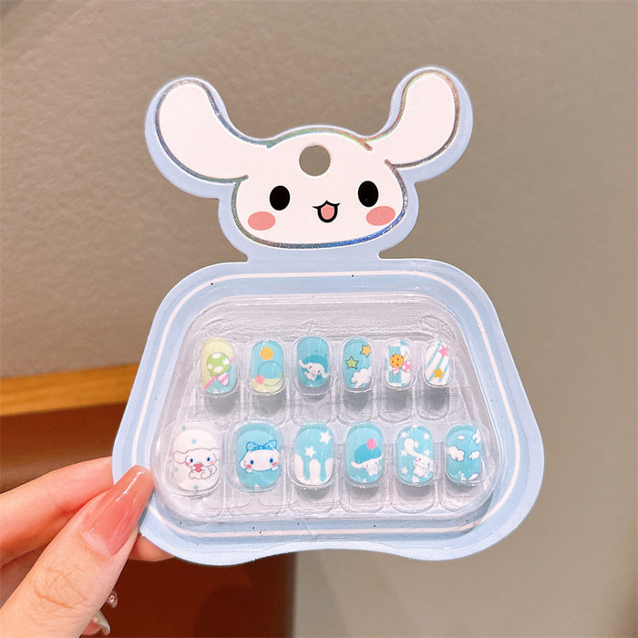 Wholesale Children's Soft False Nail Stickers Baby Nail Art Stickers JDC-NS-DF002