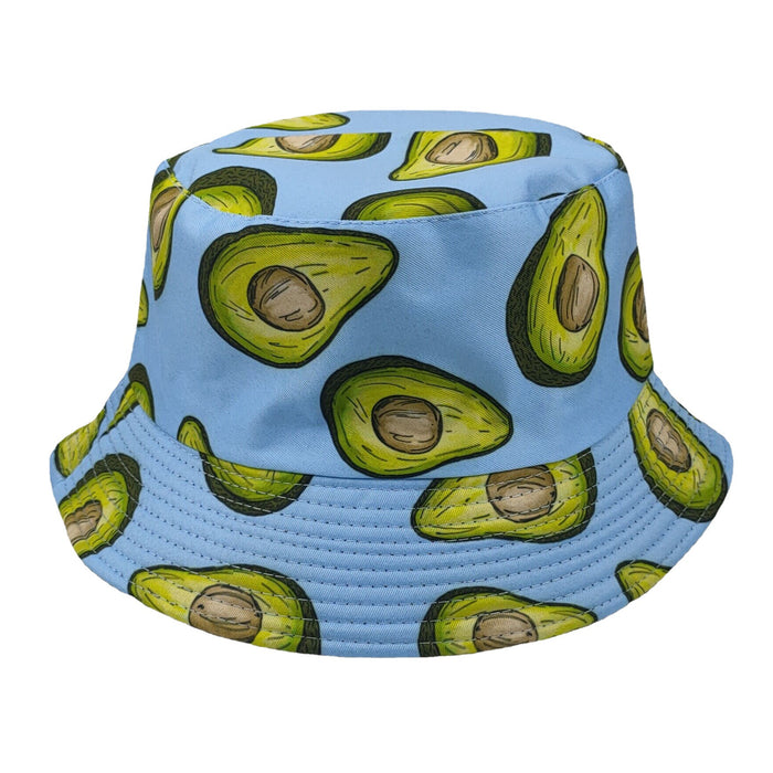 Wholesale  creative avocado  adult casual sunshade basin hat