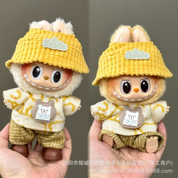 Wholesale 17cm Cartoon Doll Clothes Set