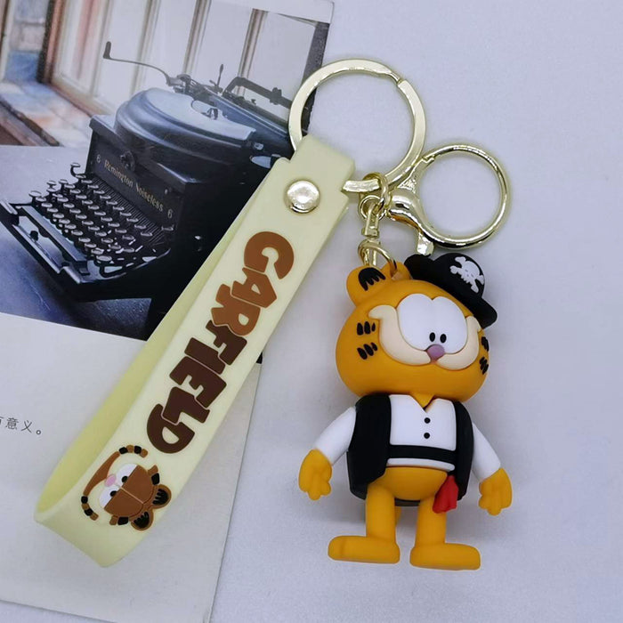 Wholesale cartoon drop glue doll  key chain pendant bag car key chain Accessories