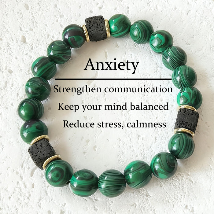 Wholesale Lava Block Volcanic Rock Bracelet