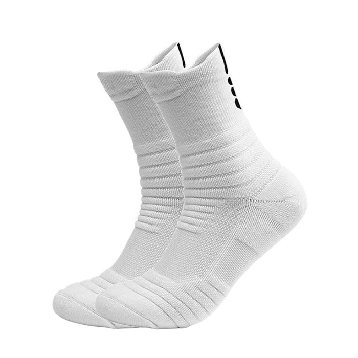 Wholesale Long tube professional practical basketball socks, short tube towel bottom high top sports socks