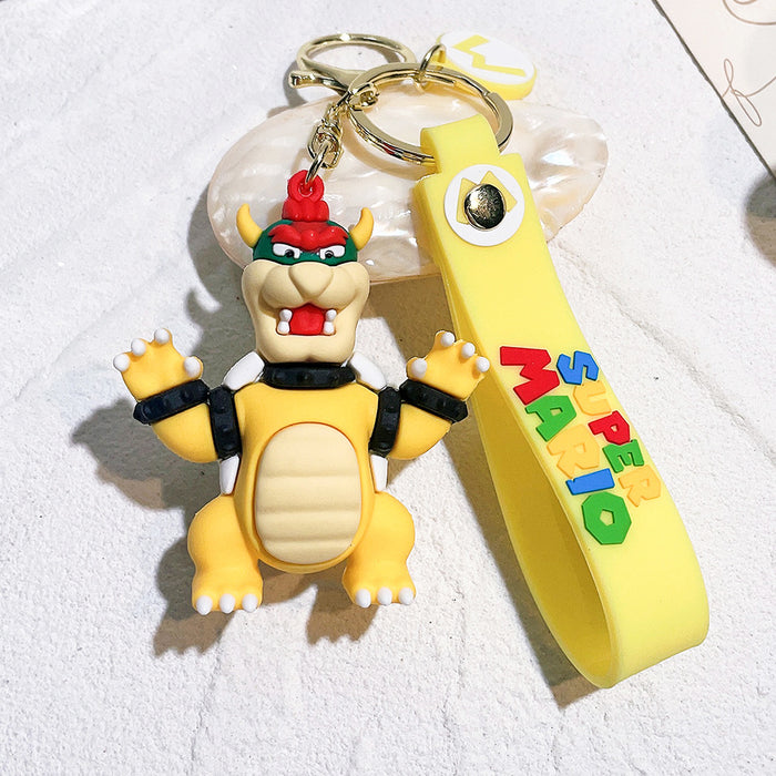 Wholesale Cartoon Game Silicone Keychain JDC-KC-Qiwei036