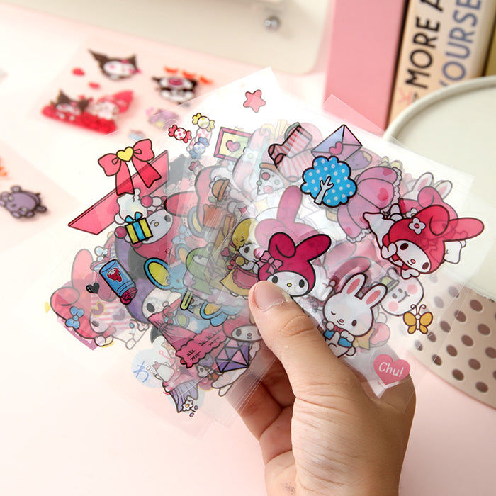 Wholesale Cute pet stickers 20 into the cartoon doll card hand account stickers