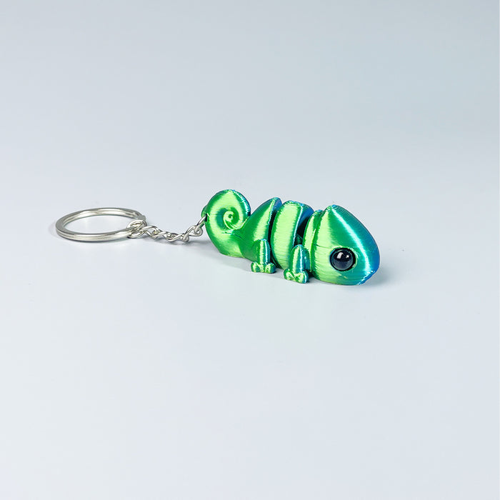Wholesale Keychain pendant mini movable and flexible joint hanging accessory 3D printed accessory