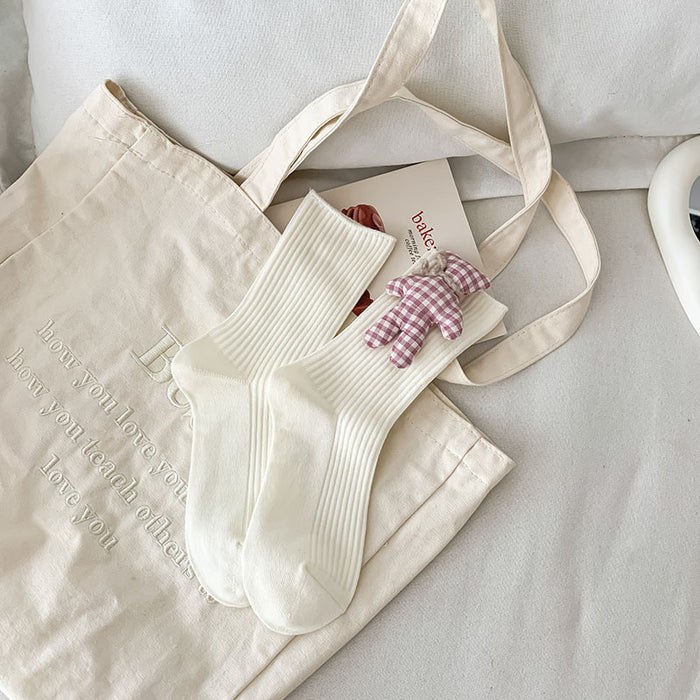 Wholesale Socks Cute Cartoon Doll Middle Tube Accessories Socks Independent Packaging