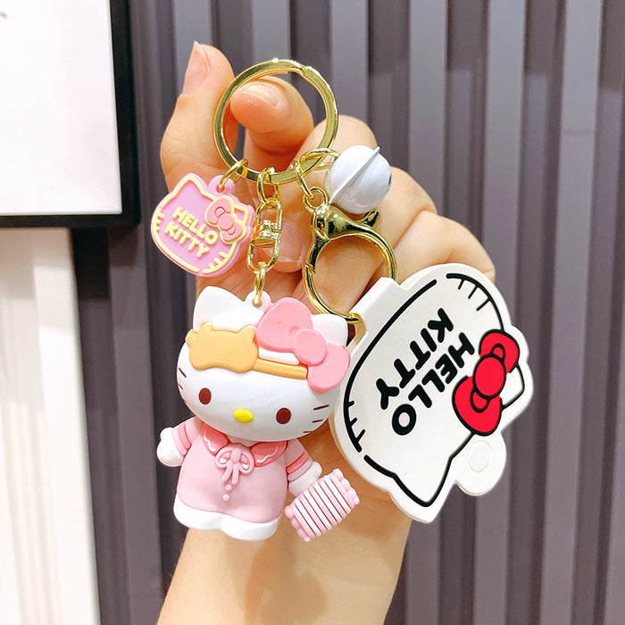 Wholesale Cartoon Silicone Keychain JDC-KC-MZL013