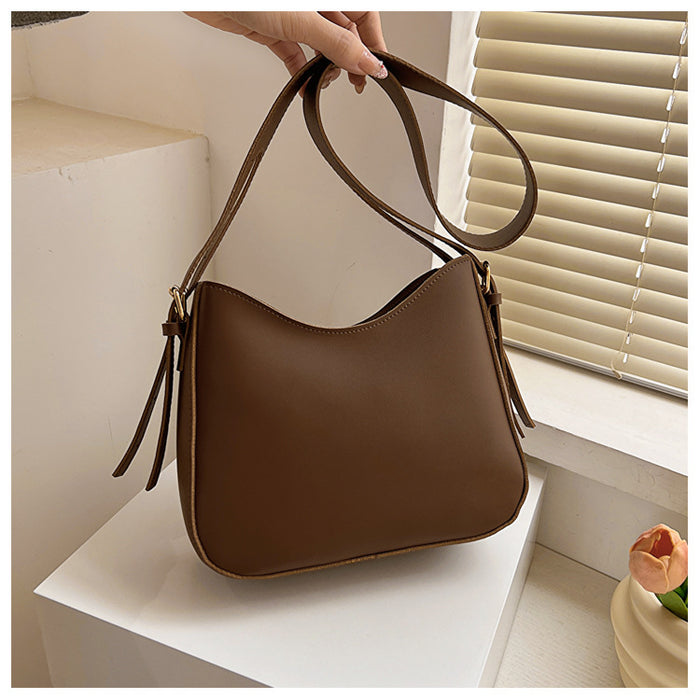 Wholesale New fashionable textured shoulder bag with large capacity retro crossbody bag