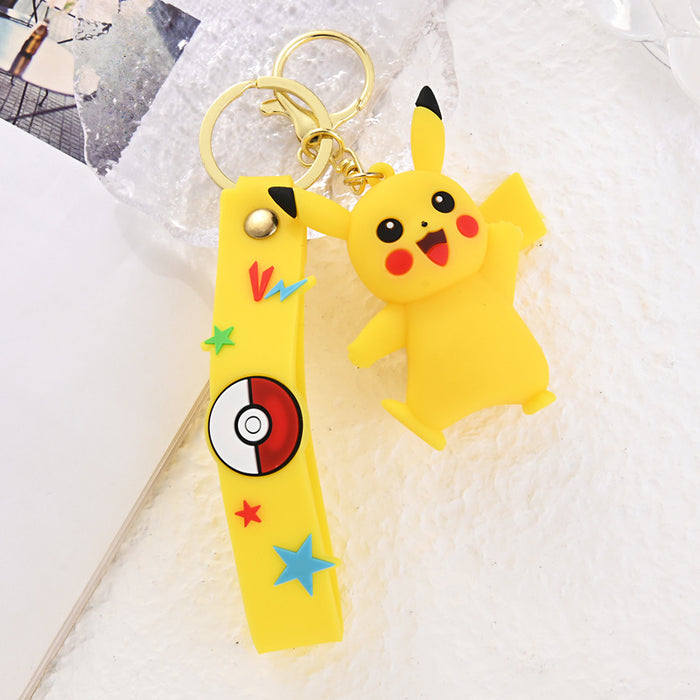 Wholesale Keychain pendant, soft rubber figurine, car backpack pendant, small gift