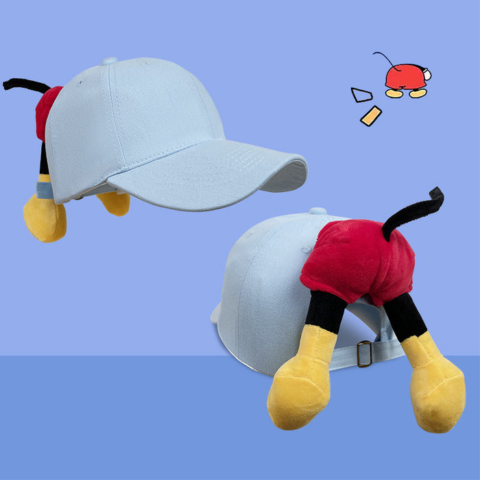 Wholesale Cartoon Butt Baseball Hat Cute Sunshade Duck Tongue Hat Versatile Sunscreen Hat