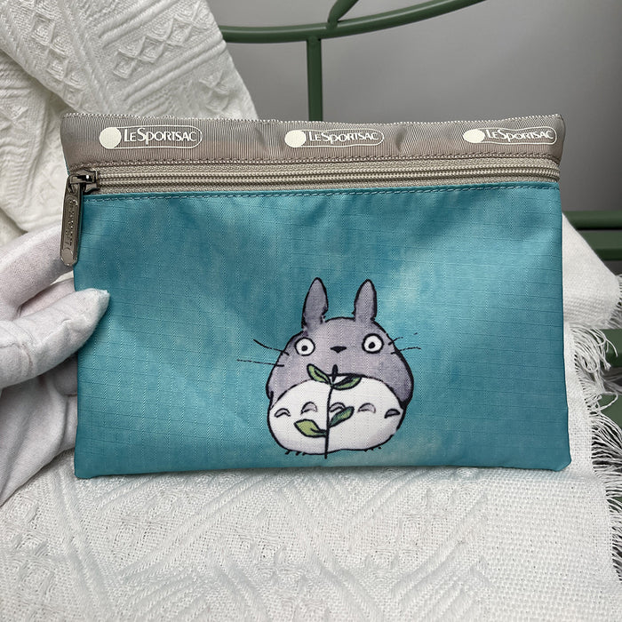 Wholesale Nylon Floral Cloth Bag Cartoon Waterproof Pendant Bag Change Coin Bag JDC-WT-LaN003