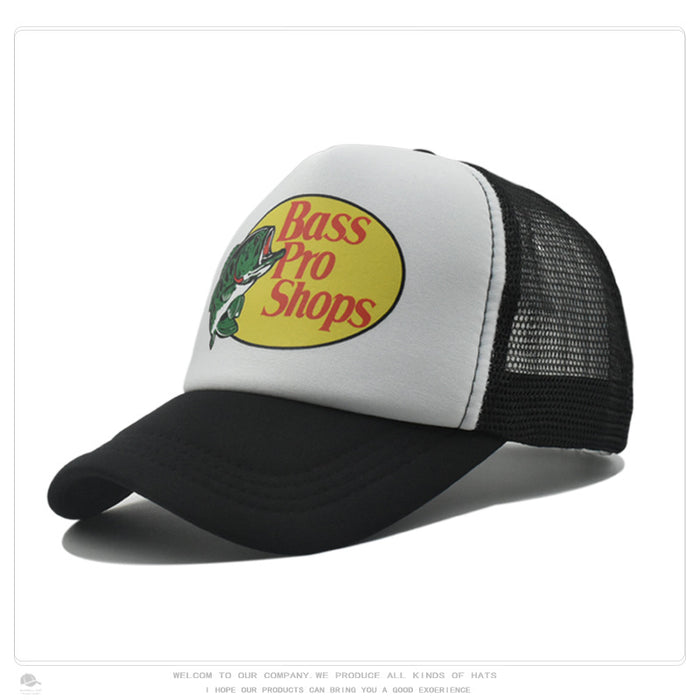 Wholesale Printed baseball cap summer net cap outdoor sunscreen sunshade driver cap