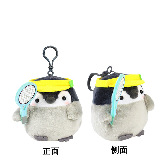 Wholesale Plush doll cute keychain penguin doll school bag accessories bag pendant