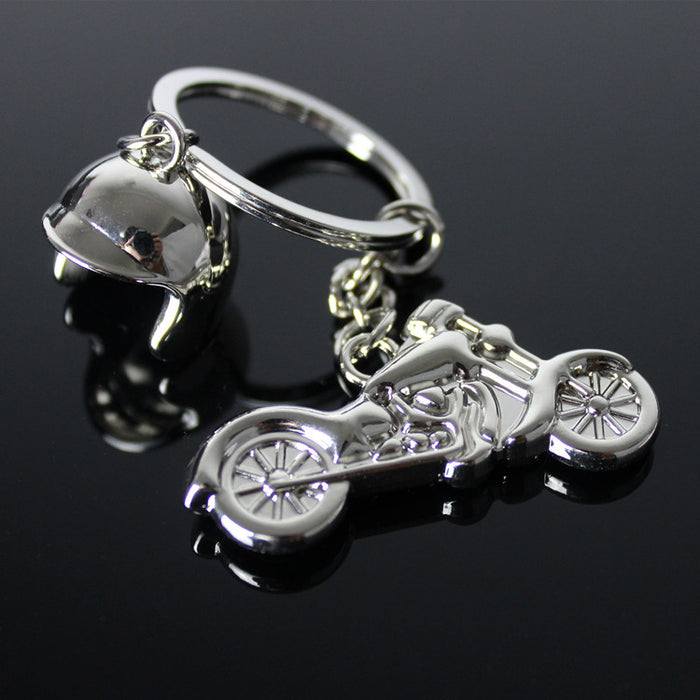 Wholesale Jewelry model keychain, personalized metal keychain, handicraft