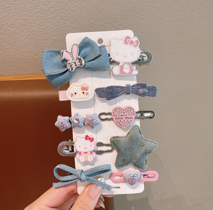 Wholesale Kids Cute Headwear Cyber Hair Clips