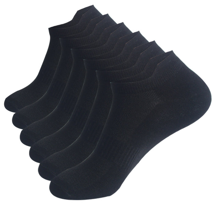 Wholesale 3 pairs of packaging thin socks, mesh socks, sports socks, breathable and sweat absorbing cotton socks