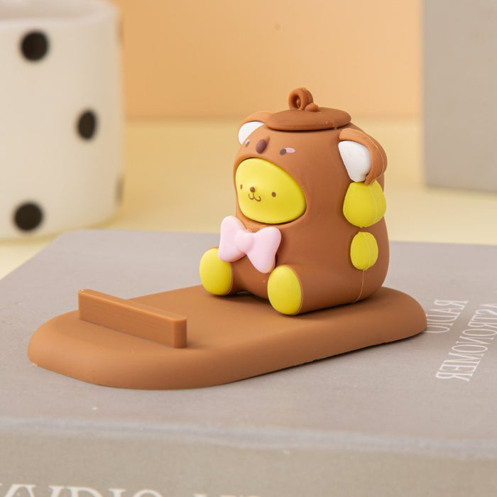 Wholesale 10PCS PVC Cute Cartoon Mobile Phone Tablet Holder Card JDC-PS-SuCheng001