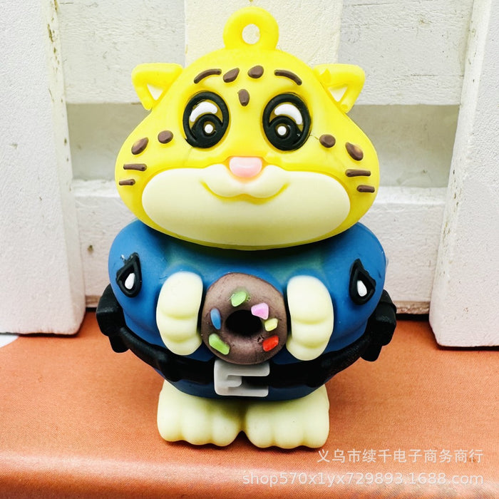 Wholesale Keychain Ring Doll Accessories Couple Bag Pendant