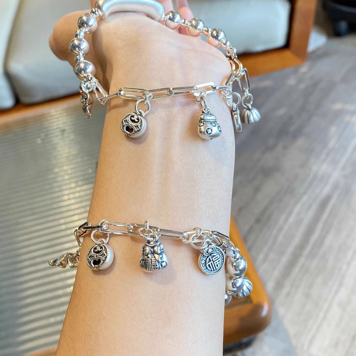 Wholesale Niche personalized design wristband round brand versatile bracelet