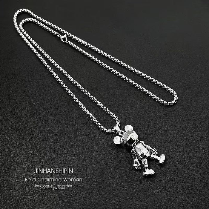 Wholesale Personalized Pendant Stainless Steel Children's Necklace JDC-NE-YSJZ002