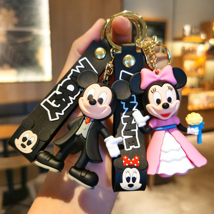 Wholesale PVC Creative Cute Cartoon Keychain JDC-KC-Shanm006