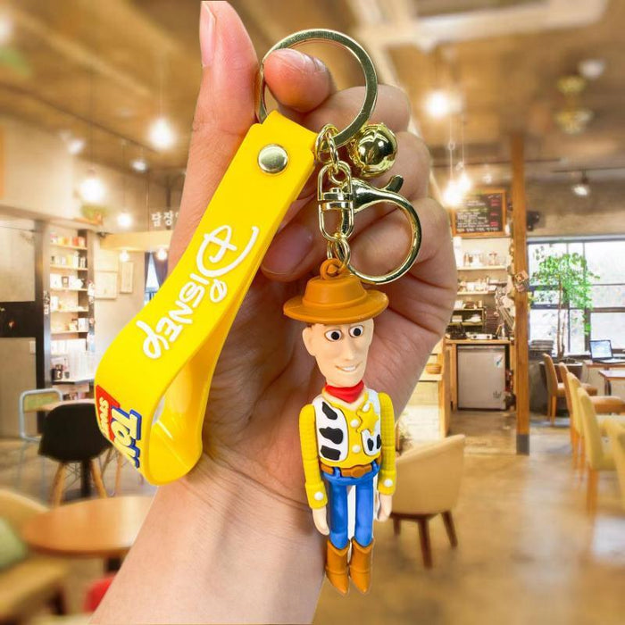 Wholesale Silicone Cartoon Doll Keychain JDC-KC-MingT226