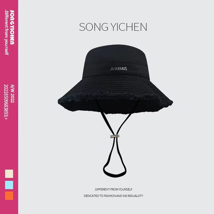 Wholesale Big-brimmed Fisherman Hat Holiday Hanging Hat Sunscreen Sunshade Hat