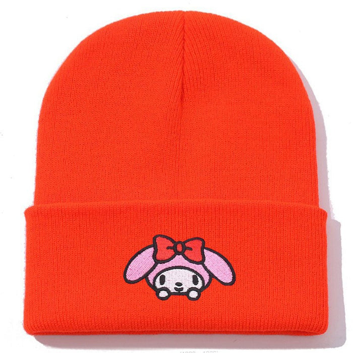 Wholesale Cartoon Embroidery Acrylic Wool Knitted Hat JDC-FH-Shengn004