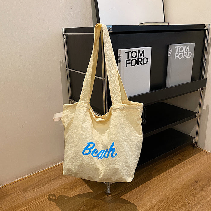 Wholesale Printed shoulder bag, large capacity tote bag, canvas bag, handbag