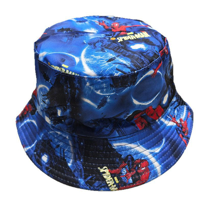 Wholesale Fisherman's hat, cute cartoon basin hat, double-sided sun protection and sunshade hat, bucket hat