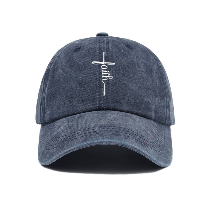 Wholesale Retro washed baseball cap, outdoor sun protection soft top hat