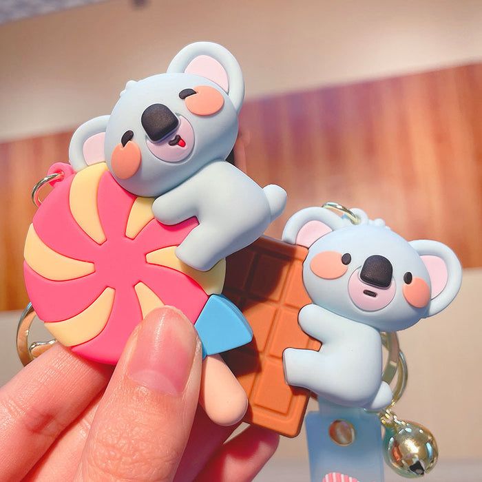 Wholesale Cute Koala Candy Series Keychains