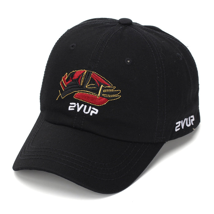 Wholesale Chic Baseball Cap Navy Blue Sun Protection Unisex Curved Brim Fashion Accessory