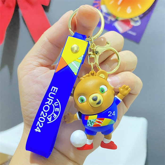 Wholesale PVC Cartoon Doll Keychain JDC-KC-WuYi265