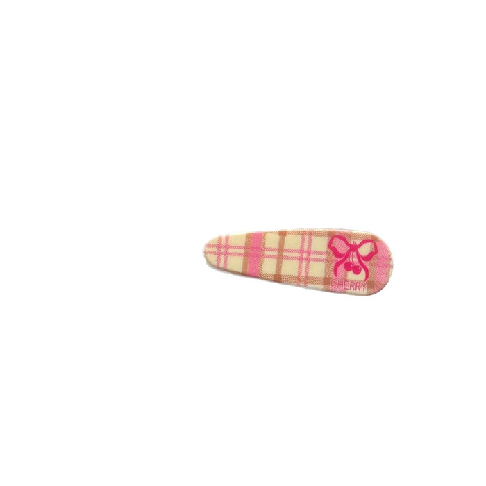 Wholesale Handmade Cartoon Polka Dot Checkered Children' s Hair Clip