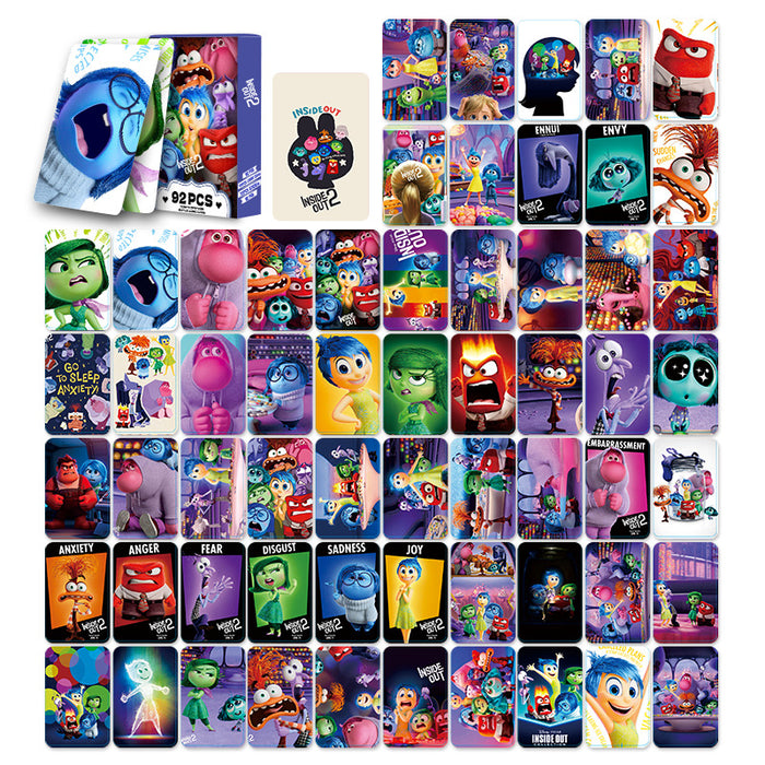 Wholesale 184pcsDouble sided high-definition color printed photo card,  anime movie peripheral collection card