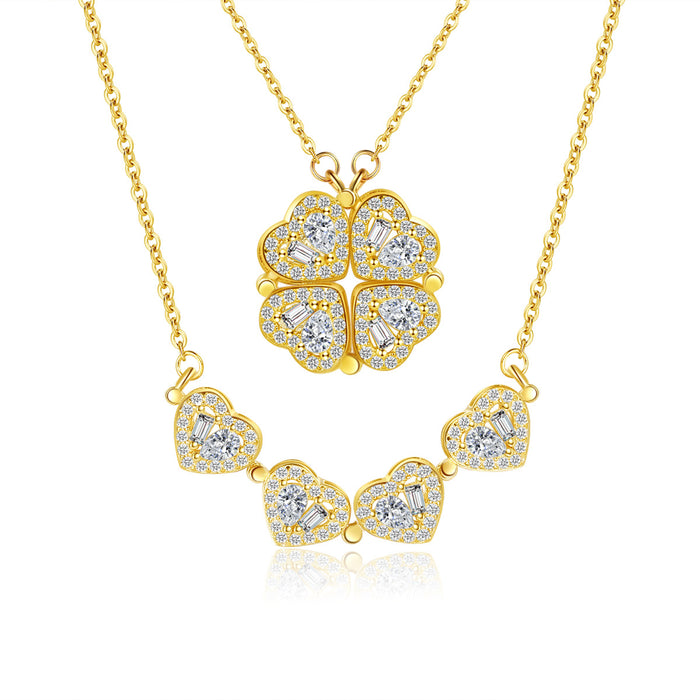 Wholesale Necklace, pure silver necklace, fashionable design, fashionable collarbone chain