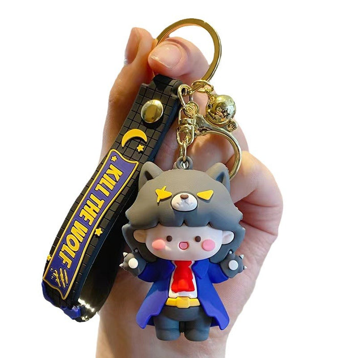 Wholesale Creative keychain figurine keychain trendy couple bag decoration