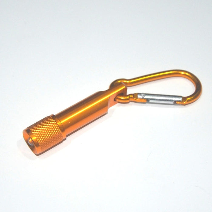 Wholesale Aluminum Alloy Small Flashlight Carabiner Keychain JDC-KC-KB016