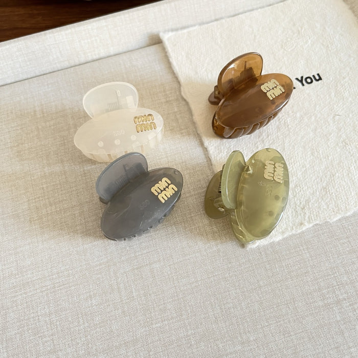 Wholesale Gold Label Double Grasp Clip Small Half Tie Broken Hair Mini Hair Clip Low Hair Volume High Tail Half Tie Shark Clip