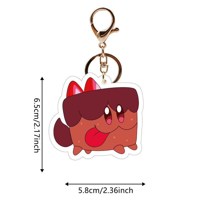 Wholesale  Cookie Game Surrounding Acrylic Keychain Pendant