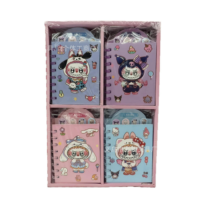 Wholesale A7 Cute Cartoon Flip-Top Spiral Notebook for Students