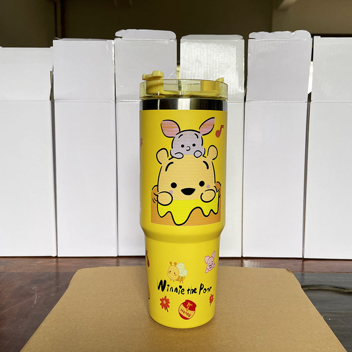 Wholesale Wholesale Stainless Steel  Tumbler Cartoon Printing Car Thermos Cup JDC-CUP-YongY001