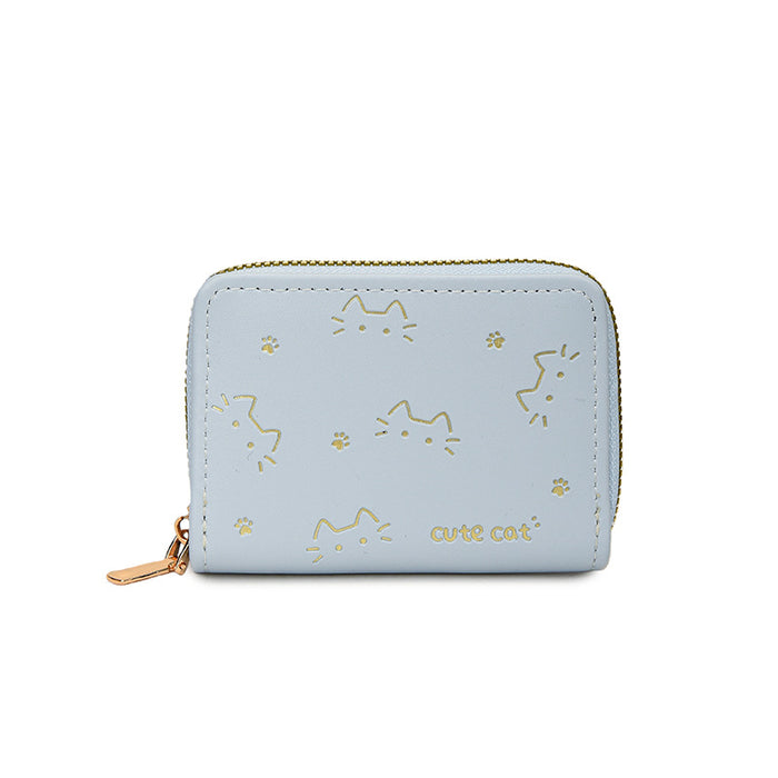 Wholesale Cute Cat-Themed Card Holder Coin Purse Wallet