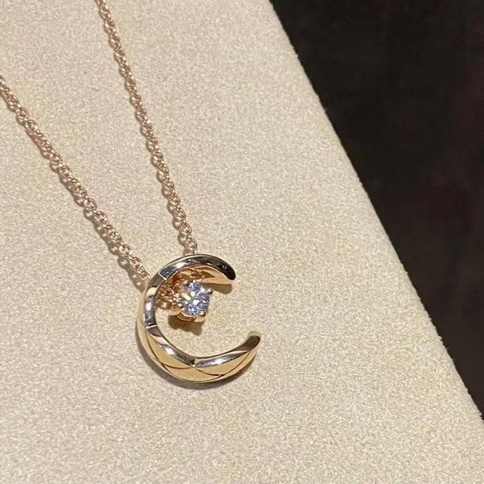 Wholesale Necklace made of pure silver and diamonds