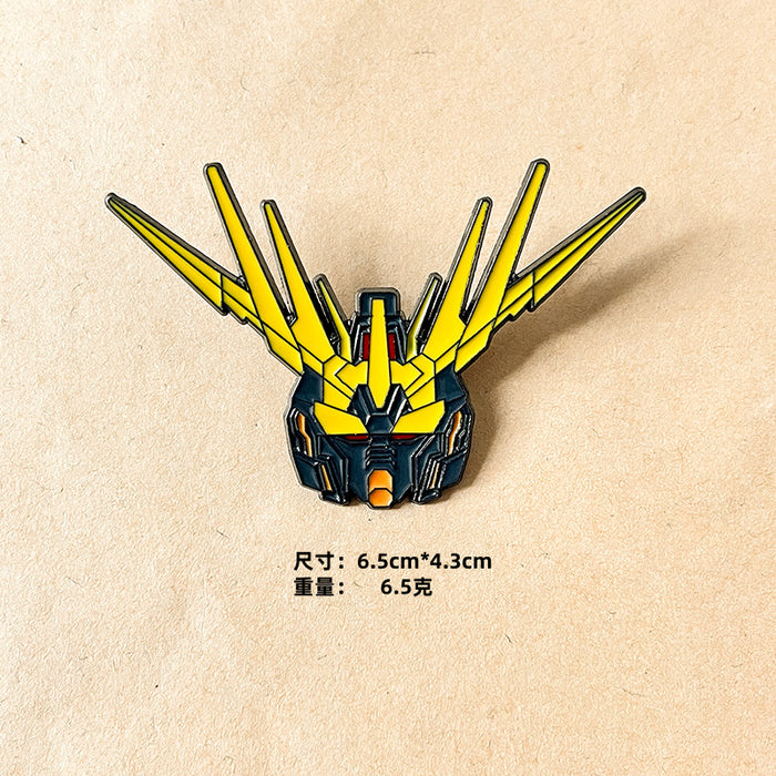 Wholesale Creative brooch cartoon free metal badge bag